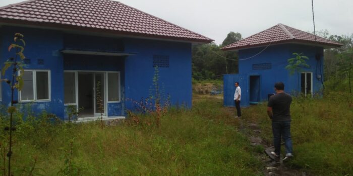 Proyek SPAM di Desa Jelutung Menelan Biaya Milyaran Terbengkalai, Bahkan Nampak ada Keretakan