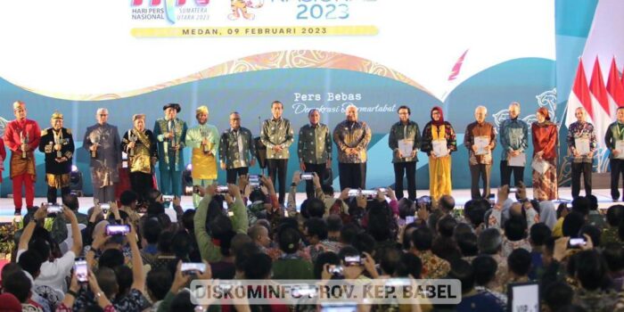 Puncak HPN 2023 Presiden RI Joko Widodo Ingatkan Pers Bebas dan Bertanggung Jawab