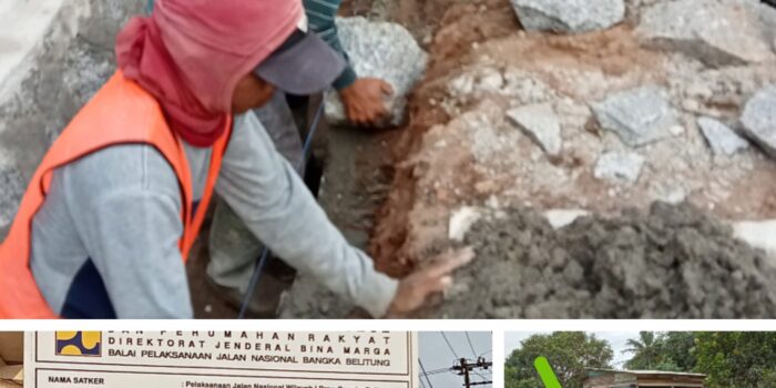 Proyek PUPR Senilai Rp 119 Miliar Lebih, Pekerjaan Talud Diduga Tidak sesuai spek