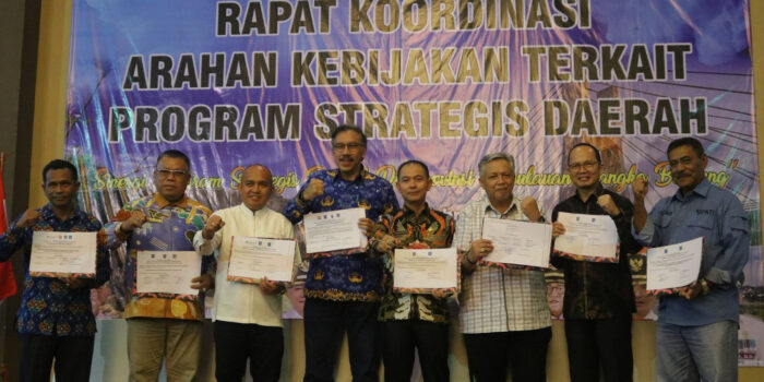 Hadiri Rakor Bersama Pj. Gubernur, Bupati Bateng Bahas Program Strategis Pembangunan Daerah