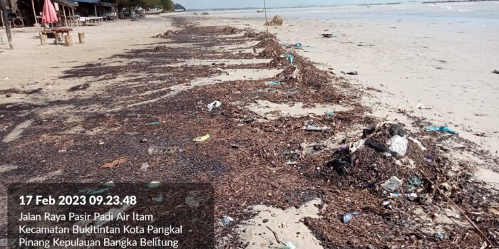Mantul “Kota Seribu Senyuman” Namun Tempat Wisata Pasir Padi Pangkalpinang Terkesan Kumuh 