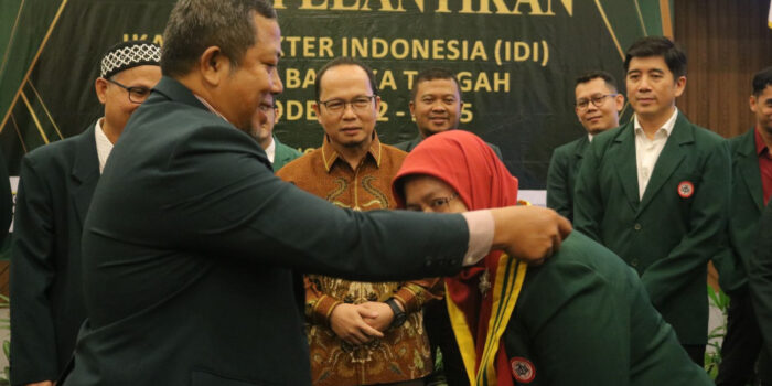 IDI Bangka Tengah Periode 2022-2025 Resmi Dilantik, Algafry Minta Kuatkan Sinergi dengan Pemda