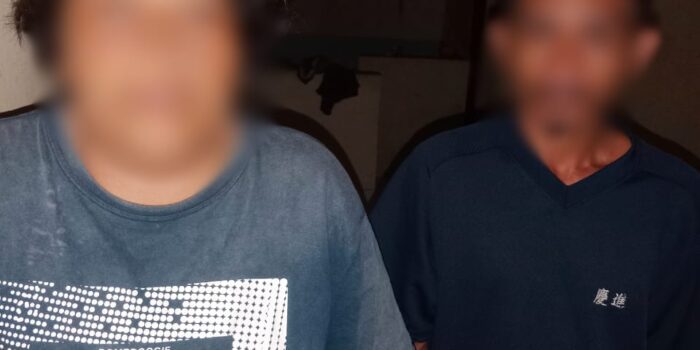 Polsek Simpan Teritip dan Tim Gabungan Tangkap Pencuri Buah Kelapa Sawit Milik Perusahaan