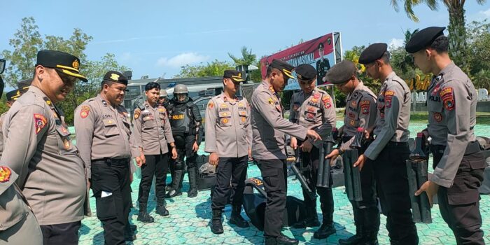 Persiapan Pemilu 2024, Polres Bangka Barat Cek Sarana dan Prasarana