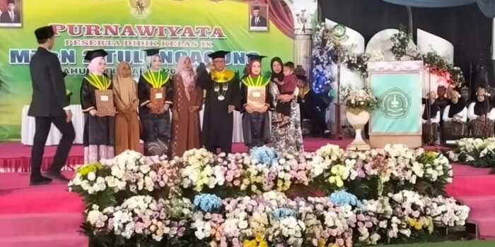 Purnawiyata Kelas IX MTsN 2 Tulungagung Digelar di Kampus 2 Layaknya Hotel Berbintang