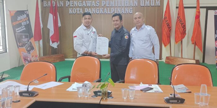 DPW ANIS BABEL, Laporkan Terkait Spanduk Provokatif  ke Bawaslu 