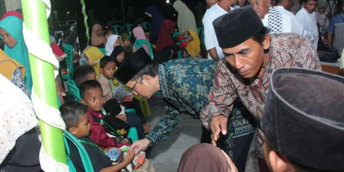 Menyambut 1 Muharam 1445 H, Algafry Rahman Santuni 41 Anak Yatim 