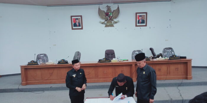 DPRD Bangka Gelar Paripurna Penandatanganan Nota Kesepakatan Perubahan KUA dan Perubahan PPAS TA.2023