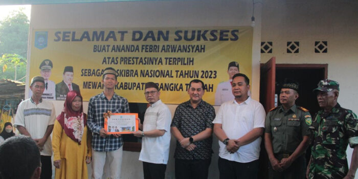 Febri Arwan Syah Siswa SMKN I Pangkalanbaru Bangka Tengah Lolos Paskibraka Nasional