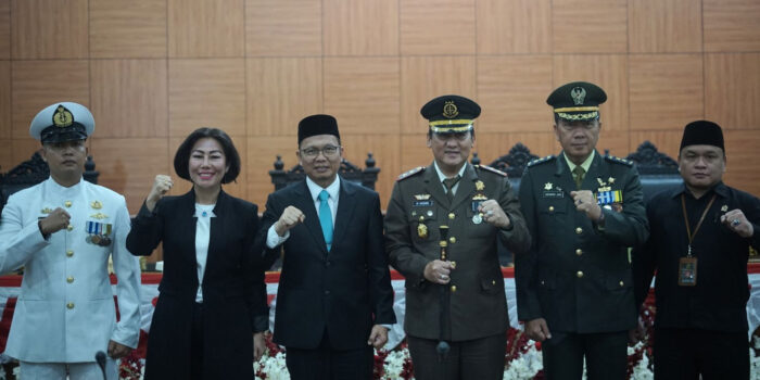 Bupati Algafri Hadiri Rapat Paripurna DPRD Kabupaten Bangka Tengah, Mendengarkan Pidato Presiden RI 