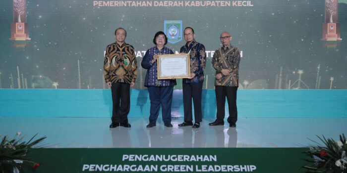 Pemkab Bateng Raih Nirwasita Tantra Ke-3 Kalinya, Bupati  Berkomitmen Terus Jaga Lingkungan    