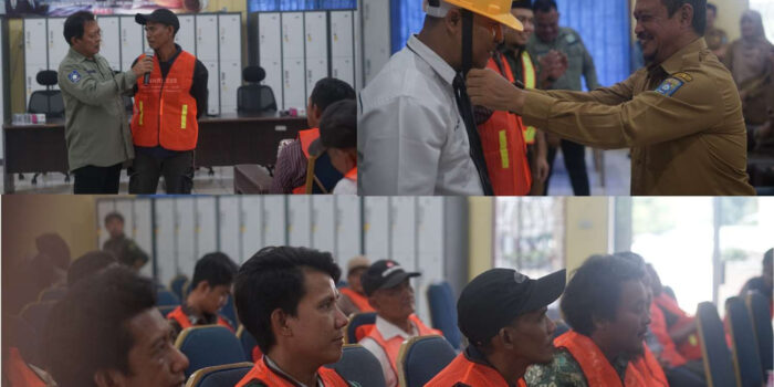 DPUTRP Kabupaten Bangka Tengah menggelar  Bimtek Sertifikasi Tenaga Kerja Konstruksi