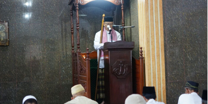 Pasca Lebaran, Bupati Algafry Adakan Safari Jumat di Masjid Al-Muhajirin Koba