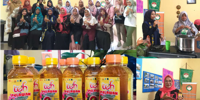 Teh Daun Pelawan Jadi Topik Pelatihan DWP Kabupaten Bangka Tengah