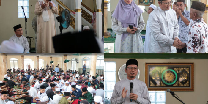 Nganggung di Sarangmandi, Algafry Harapkan Masyarakat Jaga Kerukunan