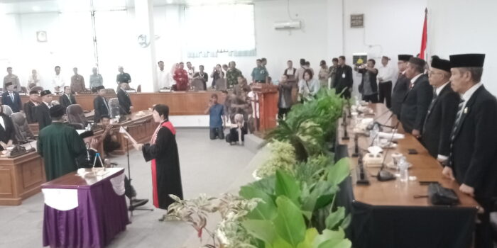 DPRD Bangka Gelar PAW, Mercy Yudha Resmi Jadi Anggota DPRD Partai Hanura Gantikan Magrizan
