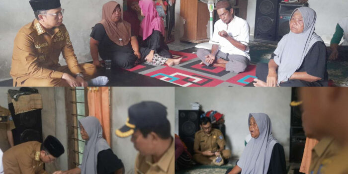Saat Taziah ke Rumah Duka Korban Diterkam  Buaya, Bupati Bateng Himbau Warga Berhati-hati 