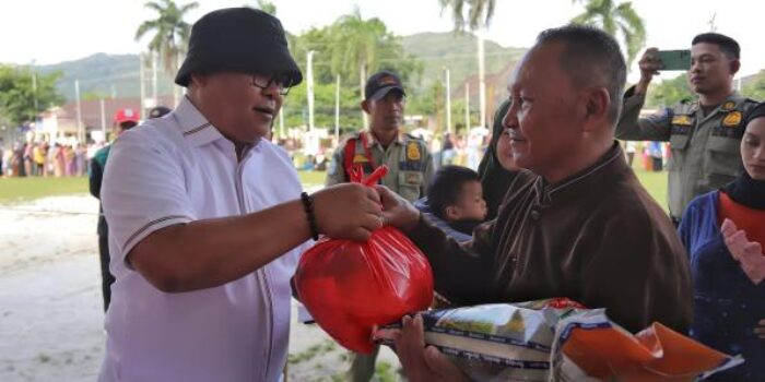 Kendalikan Inflasi Jelang Imlek,Pemkab Bangka Gelar Pasar Murah