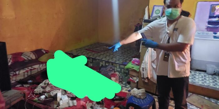 Polsek Tempilang Evakuasi Penemuan Mayat Laki-Laki