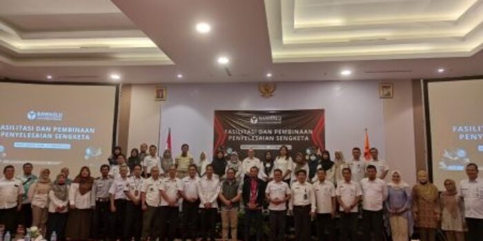 Asisten I Hadiri Pembinaan Penyelesaian Sengketa Oleh Bawaslu di Pangkalpinang 