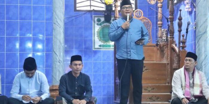 Safari Ramadhan, Pj Bupati Bangka Kunjungi Desa Riau