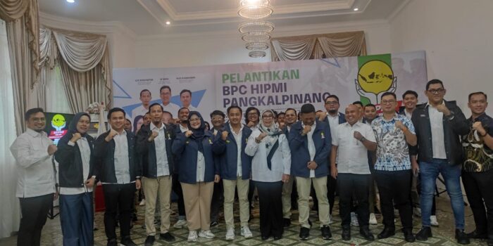 Hadiri Pelantikan BPC HIPMI Kota Pangkalpinang, Pj Wako Harap Kolaborasi Tingkatkan Pertumbuhan Ekonomi