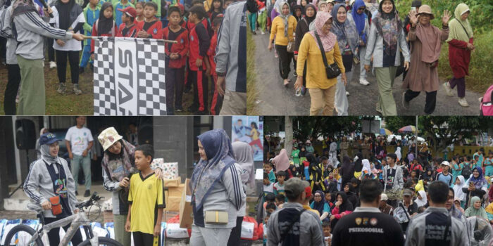 Perayaan HUT ke-21, Pemkab Bateng Gelar Jalan Sehat dan Bhakti Sosial 