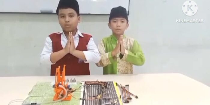 Wakili Babel, 4 Siswa MI Khoiru Ummah Masuk Grand Final Robotik Nasional 2024 di UI