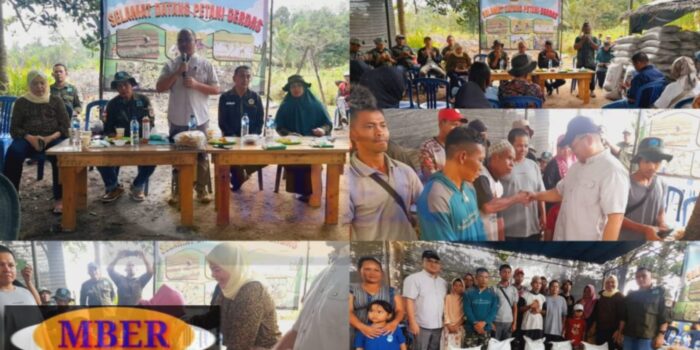 Bakal Calon Gubernur Erzaldi Rosman Berikan Bantuan Pupuk ke Petani Desa Ibul