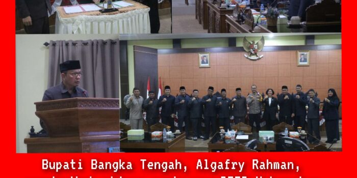 DPRD Bateng Setujui Raperda Pertanggungjawaban Pelaksanaan APBD Tahun Anggaran 2023