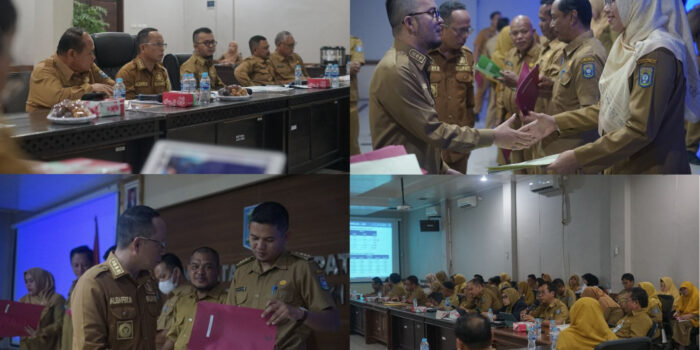 Hari Pertama Kerja Tahun 2024, Algafry Pimpin Rakor Pemkab Bangka Tengah