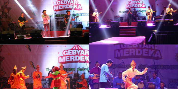 Bertabur Talenta Lokal, KOBALORASI II Gelar Parade Festival Hari Pertama