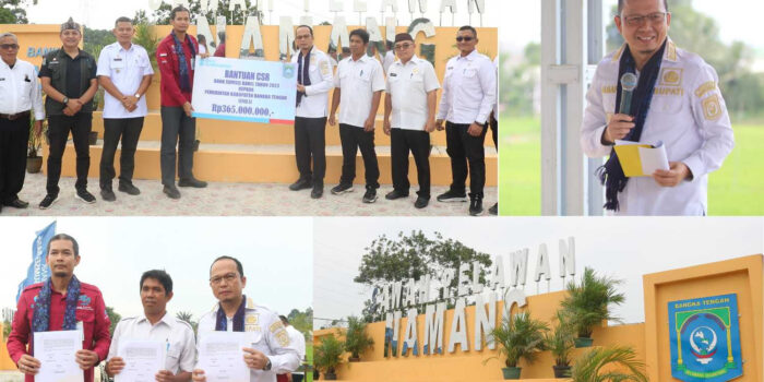 Program CSR dari Bank Sumsel Babel Kembangkan Kawasan Agrowisata Sawah Pelawan