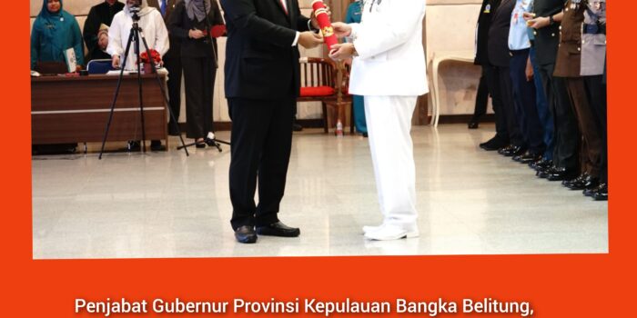 Budi Utama Dilantik Sebagai Penjabat Wali Kota Pangkalpinang
