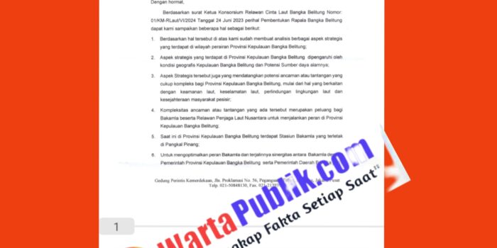 “Rapala” di Babel Akan Segera Dibentuk, Perjuangan Deddy Hartady tidak mengingkari Hasil