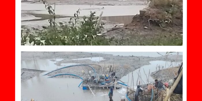 TI Rajuk Ngentem DAS Sekitaran SD Kelurahan Matras Diduga Bekingnya Kuat