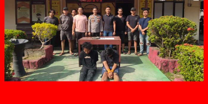 Polsek Muntok Berhasil Ungkap Kasus Tindak Pidana Pencurian 