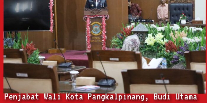 Pj Wali Kota Pangkalpinang dan Ketua DPRD Kota Pangkalpinang Sepakati Perubahan KUA-PPAS APBD 2024