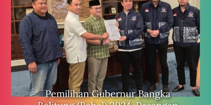 Dukungan ke Erzaldi-Yuri Makin Besar Terus Mengalir, Partai Nasdem Ikut Berikan Rekomendasi di Pilgub Babel