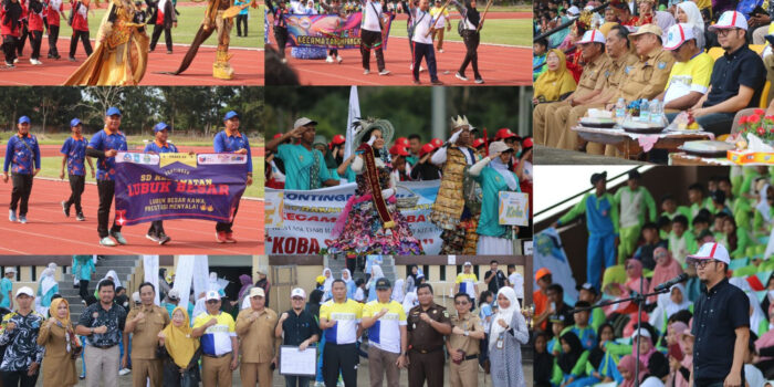 Diikuti Ribuan Peserta Didik, Pekan Minat, Bakat, dan Kreativitas Siswa Bangka Tengah Resmi Dibuka