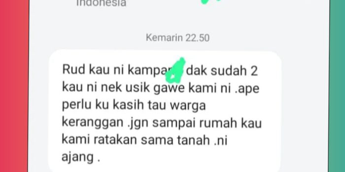 Soal Ancaman Bos Timah Ilegal Ajang Mentok, Wartawan Lapor Polda Babel