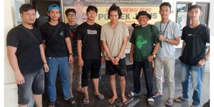 Satreskrim Polsek Jebus Berhasil Tangkap Pelaku Pembunuh di Desa Bakik Dalam Waktu Kurang dari Dua Jam 