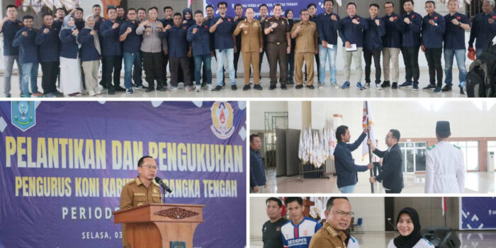 51 Pengurus KONI Bangka Tengah Periode 2024 – 2028 Sah Dikukuhkan