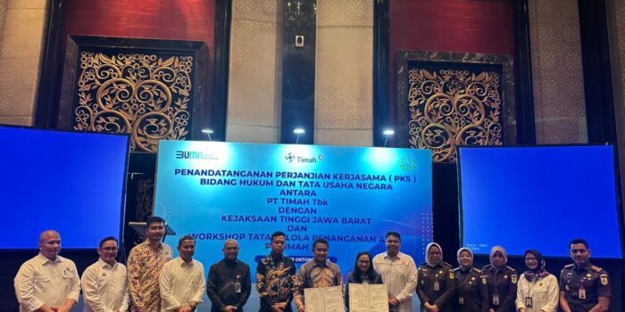 Perkuat Tata Kelola Perusahaan, PT Timah Jalin Kerja Sama dengan Kejaksaan Tinggi Jawa Barat 