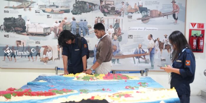 Belajar Tentang Pertimahan, Mahasiswa Fakultas Geologi UNPAD Kunjungi Museum Timah Indonesia Pangkalpinang 