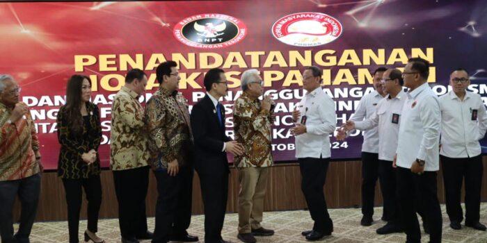 FORMAS dan BNPT RI Tandatangani MoU, Perkuat Sinergi Menuju Indonesia Emas 2045