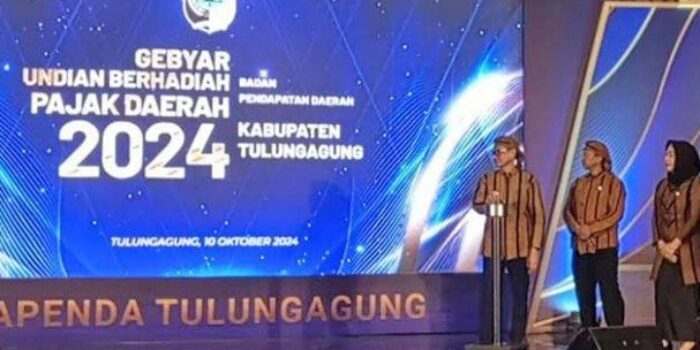 Bapenda Tulungagung Gelar  Gebyar Undian Berhadiah Pajak Daerah 2024