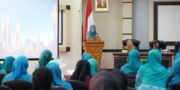 Pj Ketua TP PKK Pangkalpinang Sambut PKK Belitung Timur, Berbagi Ilmu Pola Asuh Anak dan Administrasi