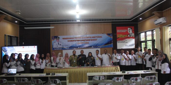 Diskominfo Lampung Barat Gelar Bimtek Statistik Sektoral Tahun 2024
