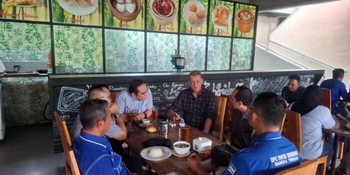 DPD Partai Demokrat Babel dan DPC Bateng Gelar Rapat Konsolidasi Menangkan Paslon Nomor 01